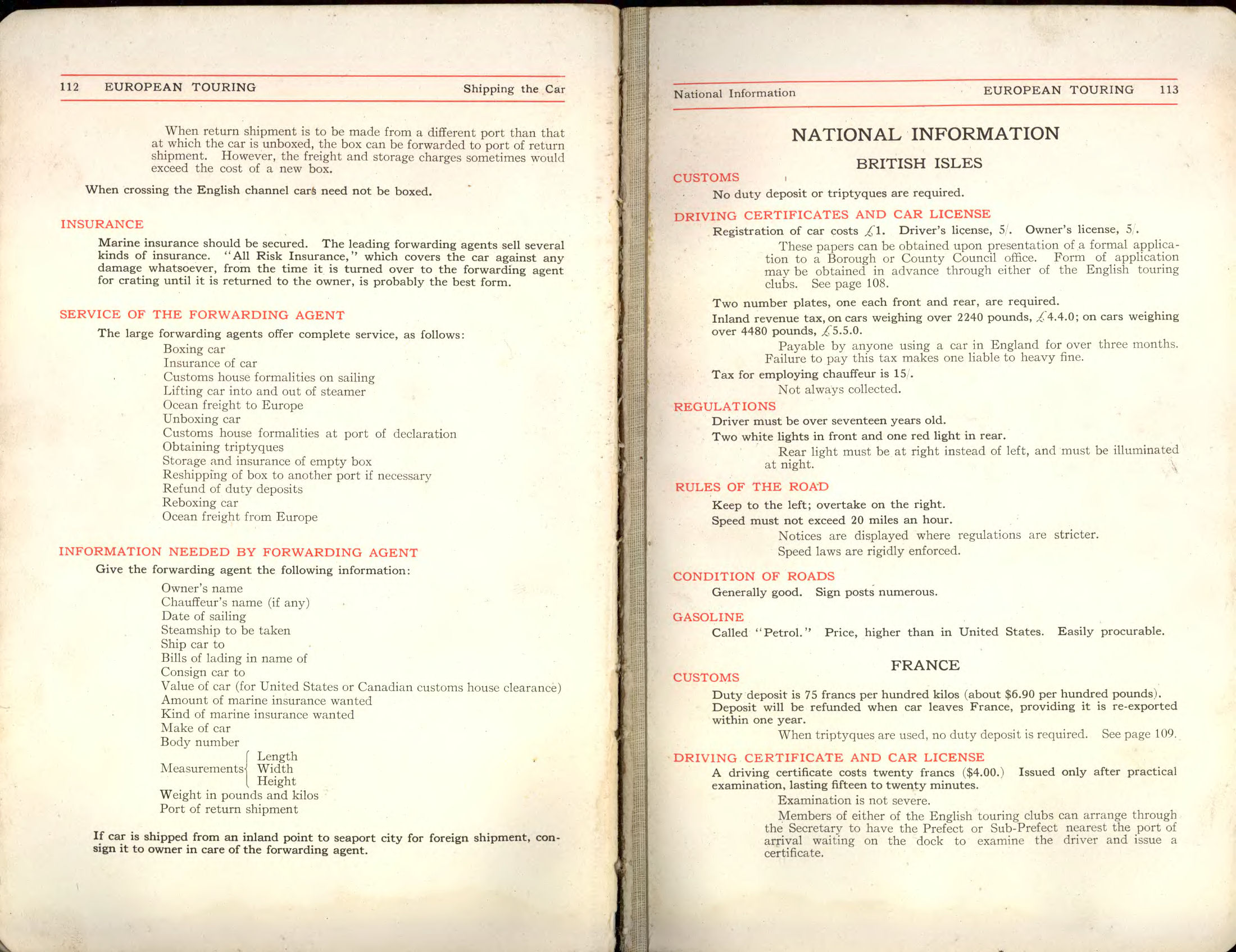 1911 Packard Owners Manual Page 24
